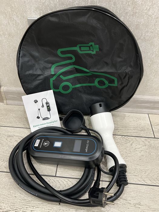 Зарядний пристрій EV CHARGER Тайп2 - 16a - заводська ТОП якість!