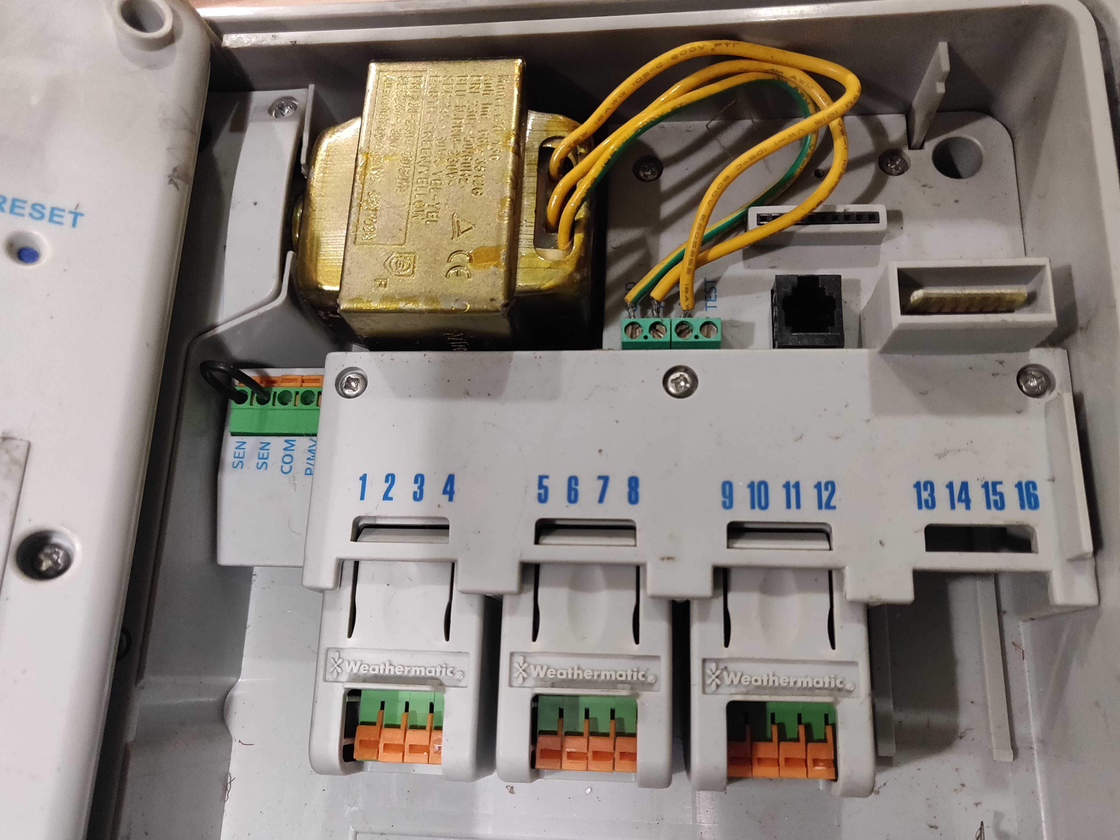 Sistema de rega automática da Weathermatic