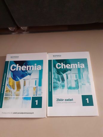 Podręcznik +zbiór zadań  chemia kl.1 L.o.