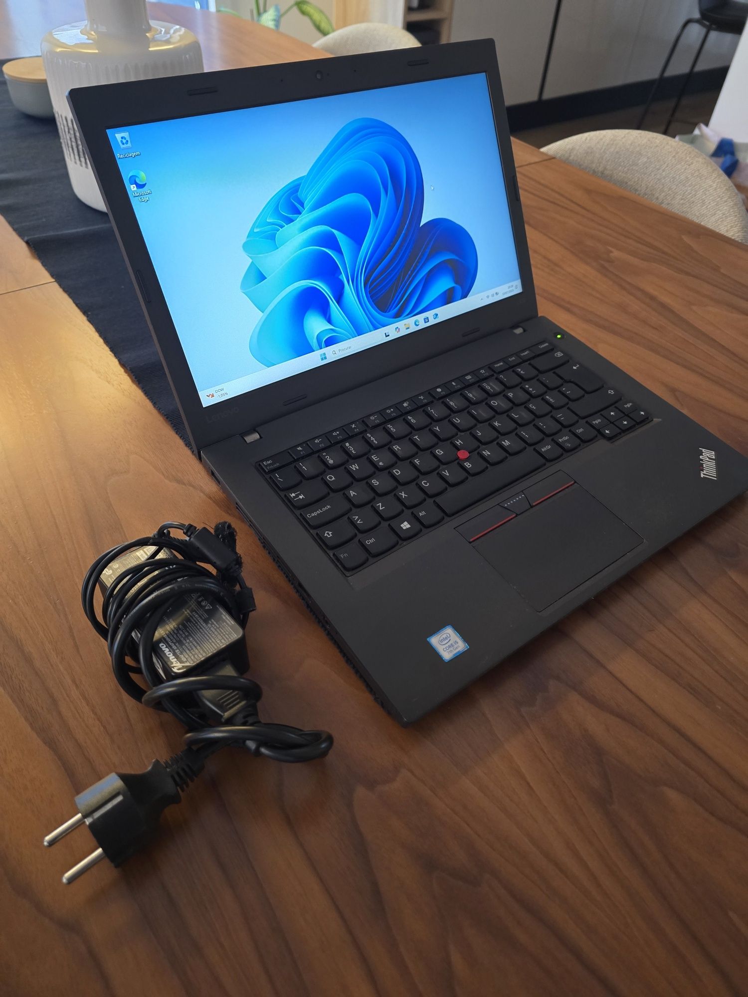 Lenovo L470 i5 SSD c/NOVO. Troca/retoma. Windows 11