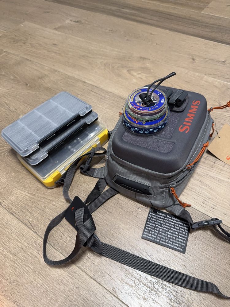 Сумка нагрудна Simms Freestone Chest Pack (Pewter)