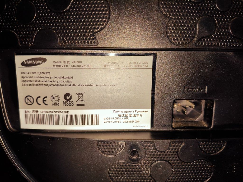 Monitor LCD 23'' Samsung