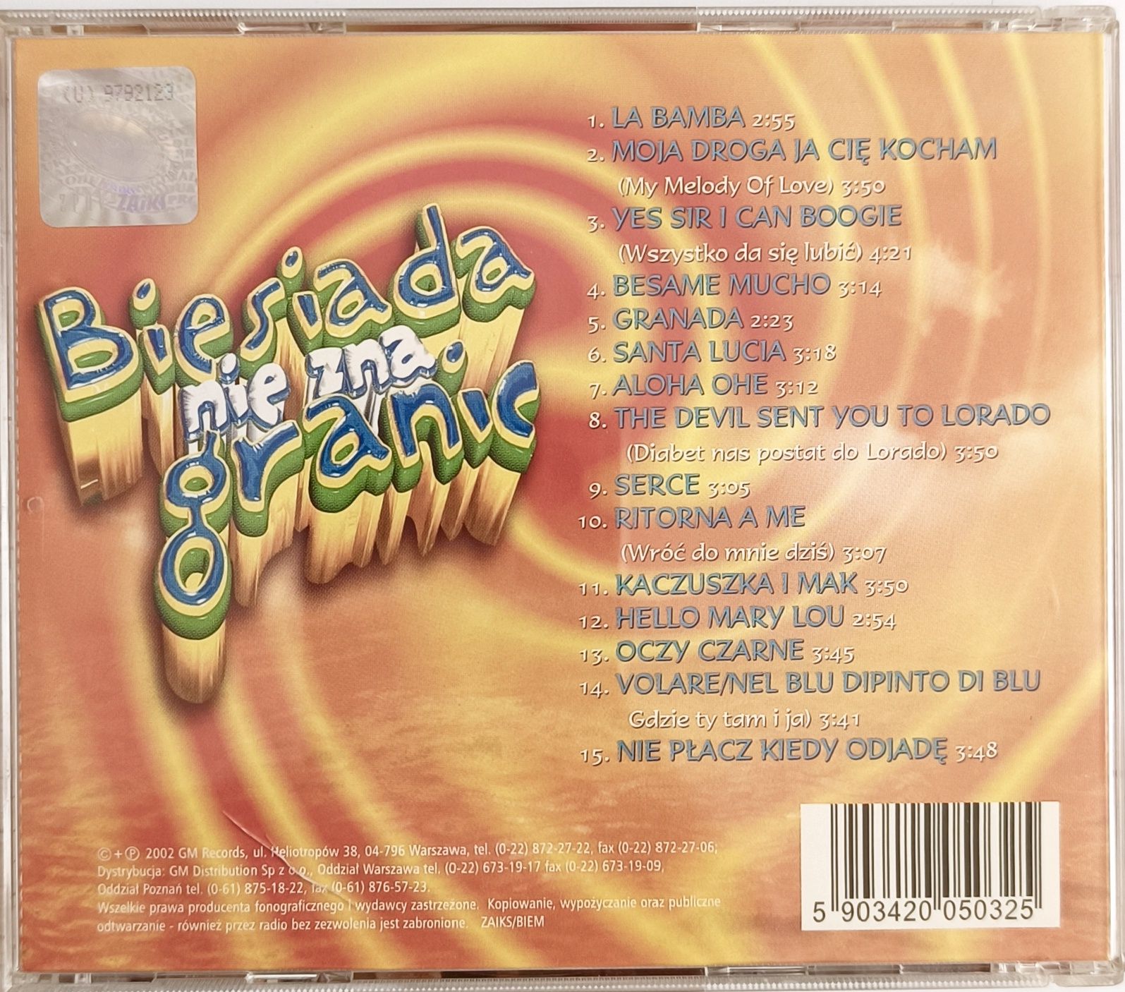 Biesiada Nie Zna Granic 2002r