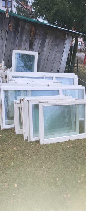 Sprzedam okna z demontażu drewniane