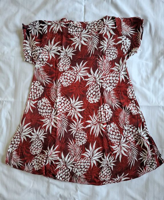 Sukienka dziewczęca indonezyjski batik 110 cm (5 lat)