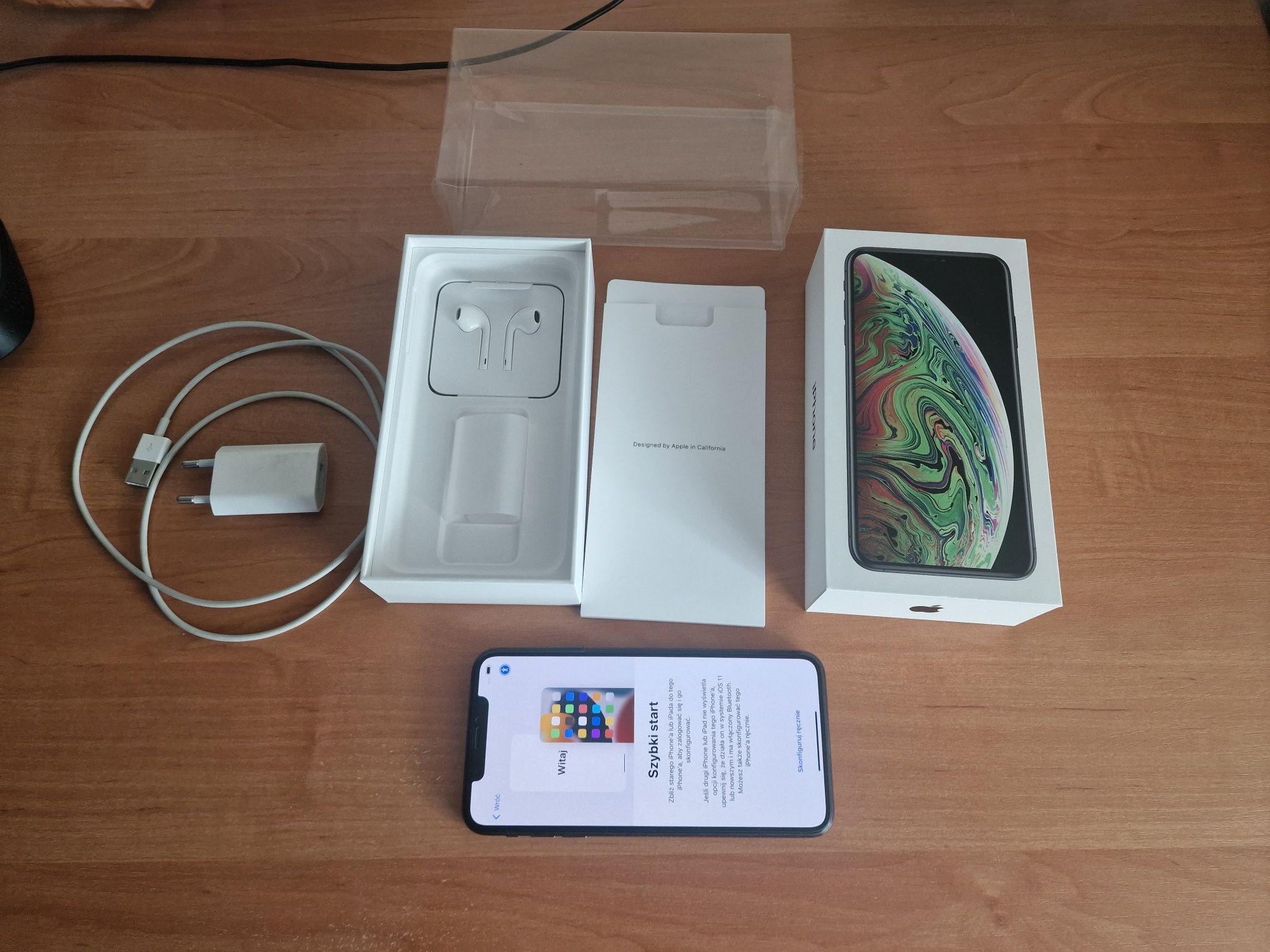 Apple IPhone XS Max 64 GB Space Gray iSpot pierwszy właściciel W-wa