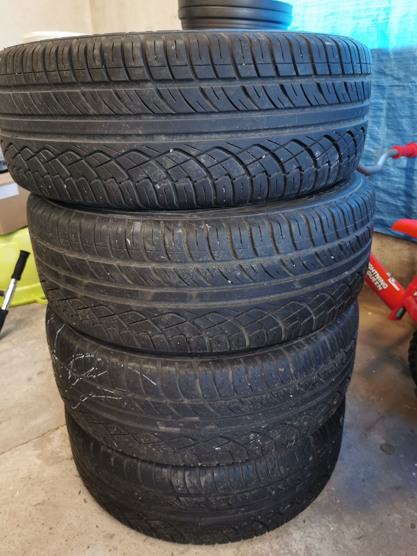 Kola felgi z oponami 205/55/R16 5x114,3 Honda letnie