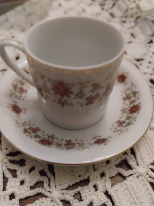 Conjunto de chavenas de café