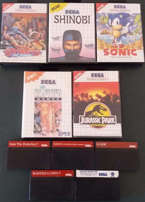 Jogos Sega Master System