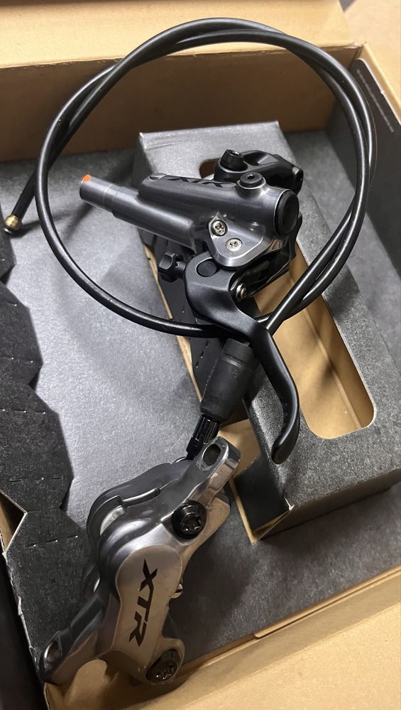 Shimano Br m 9120 Xtr hamulec przód 4 Tłoki mocny enduro ebike top ham