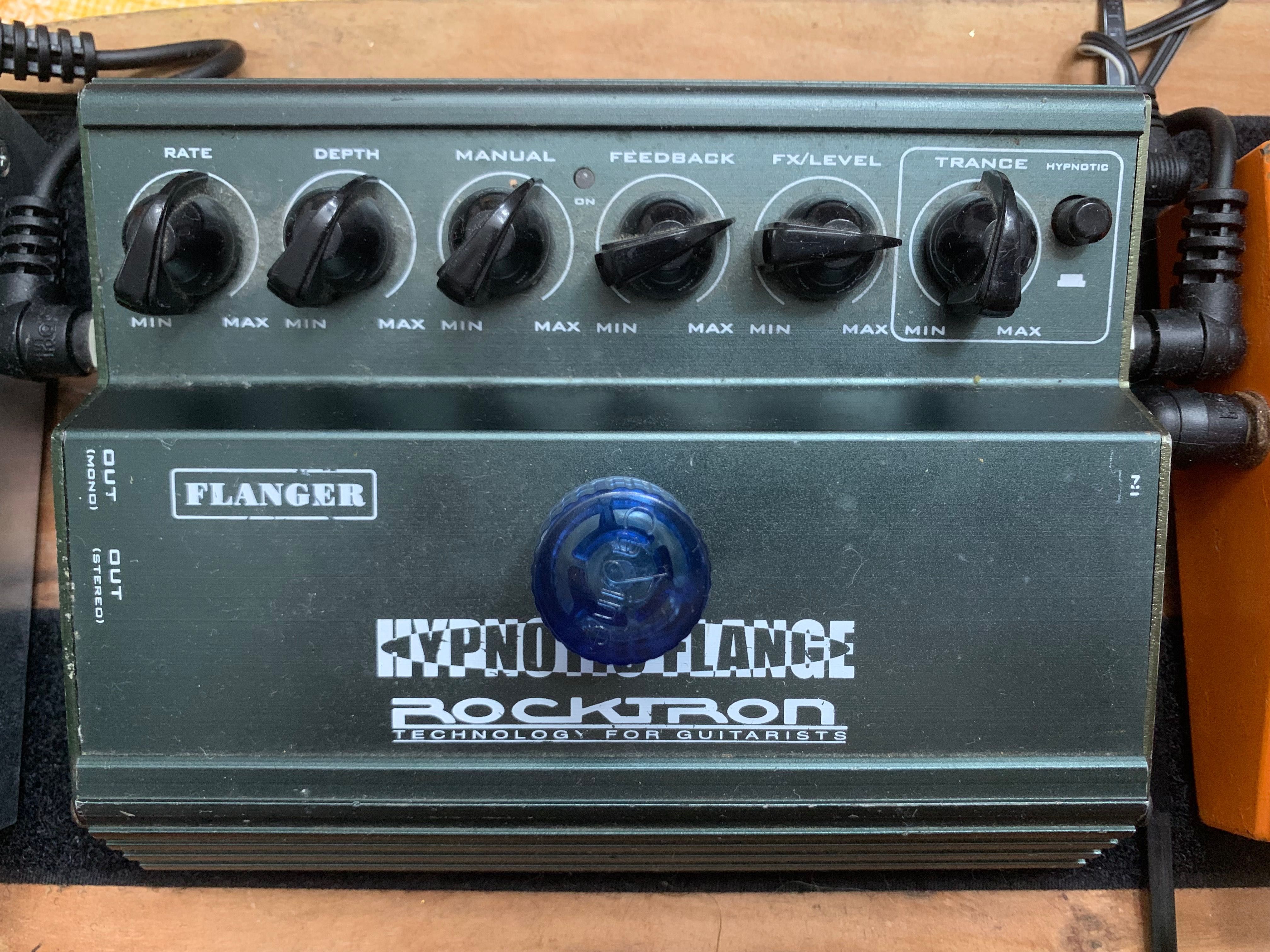 Pedal Flanger Chorus Rocktron Hypnotic Flange stereo