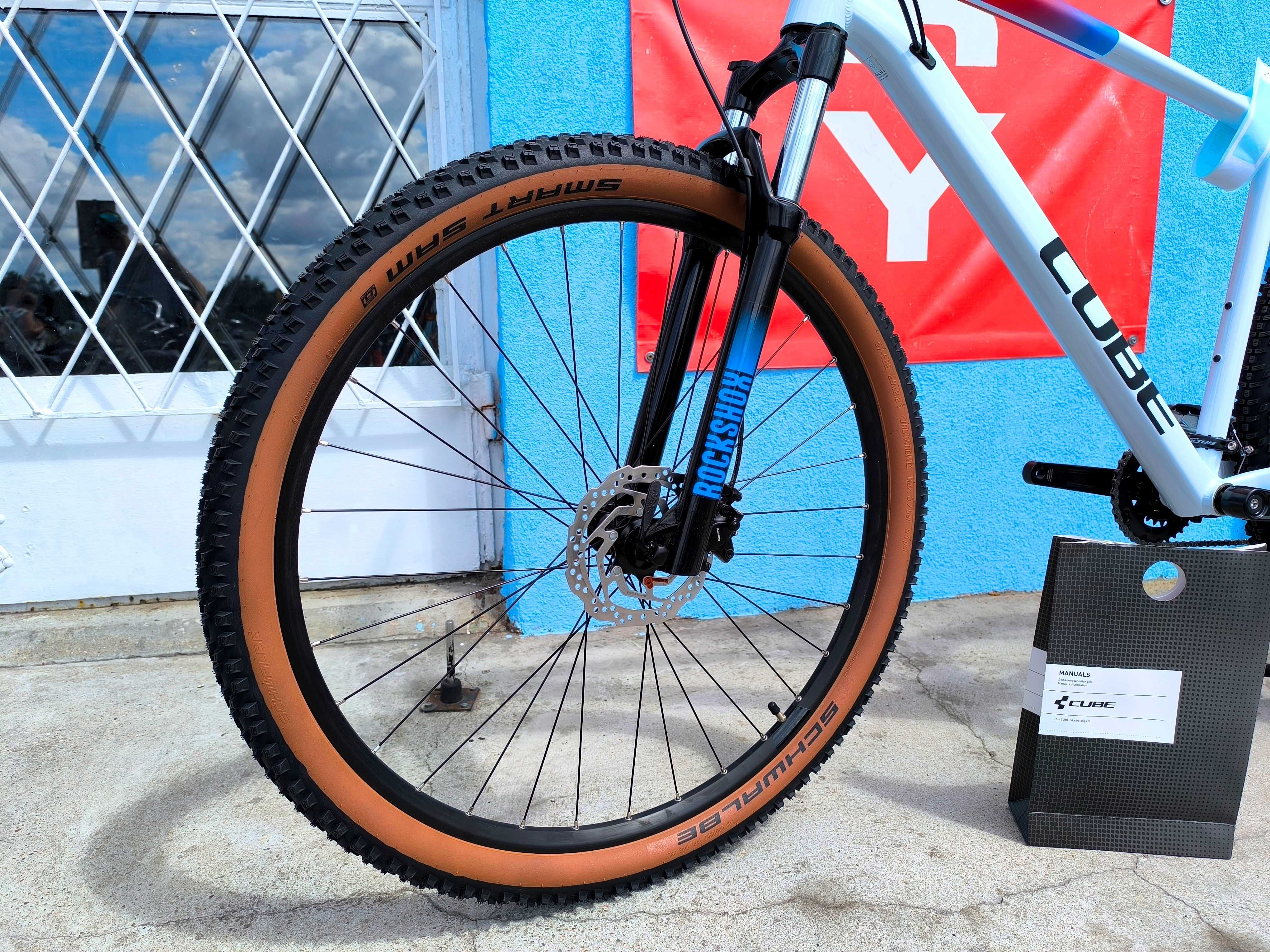 NOWY CUBE AIM SLX XL 22" Hydraulika SHIMANO Koła 29 Rock Shox Judy!!