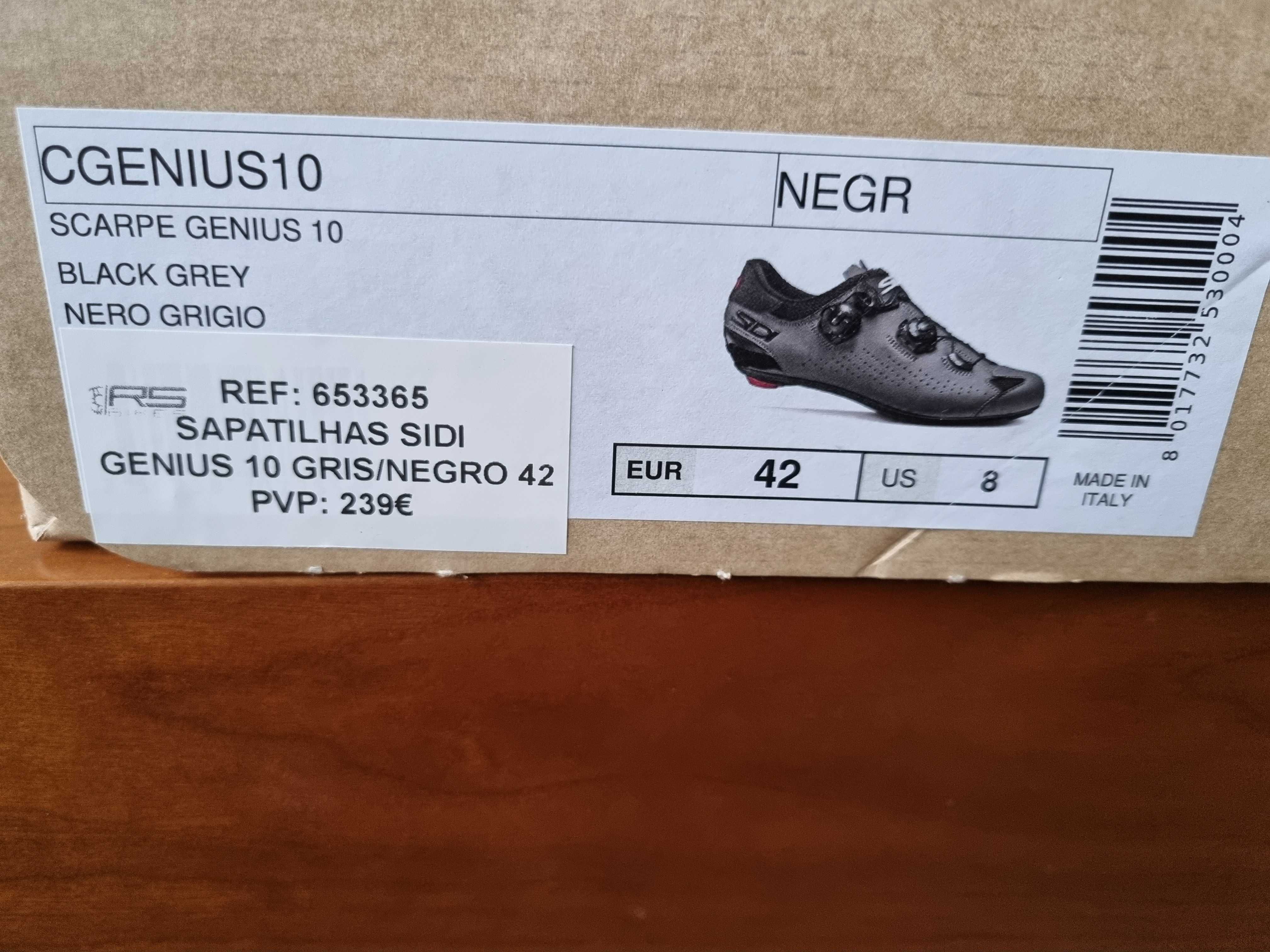 Sapatos sidi genius 10/tamanho 42