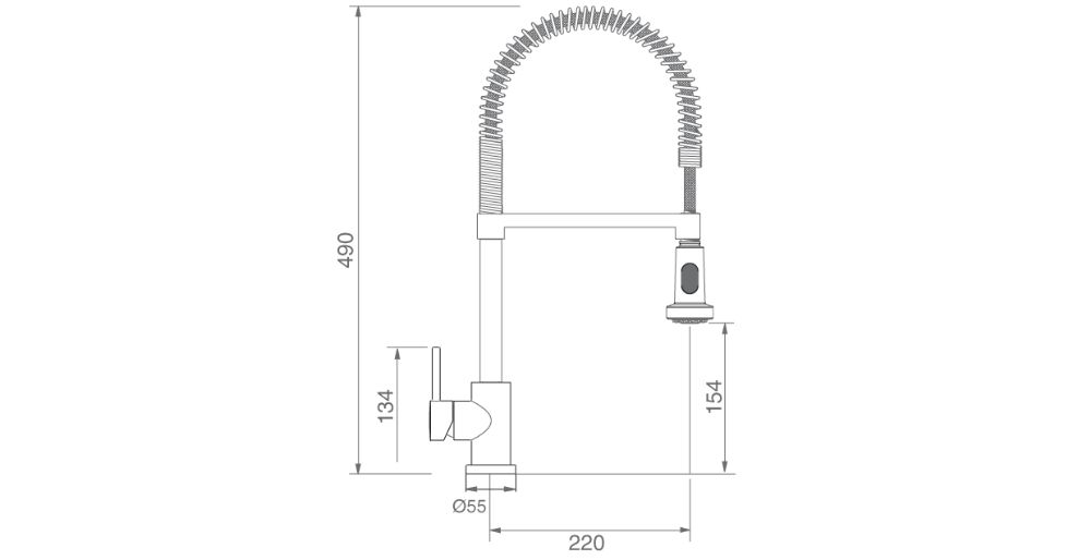 Emulsor para Torneira da Misturadora RODI LINE MN 1021