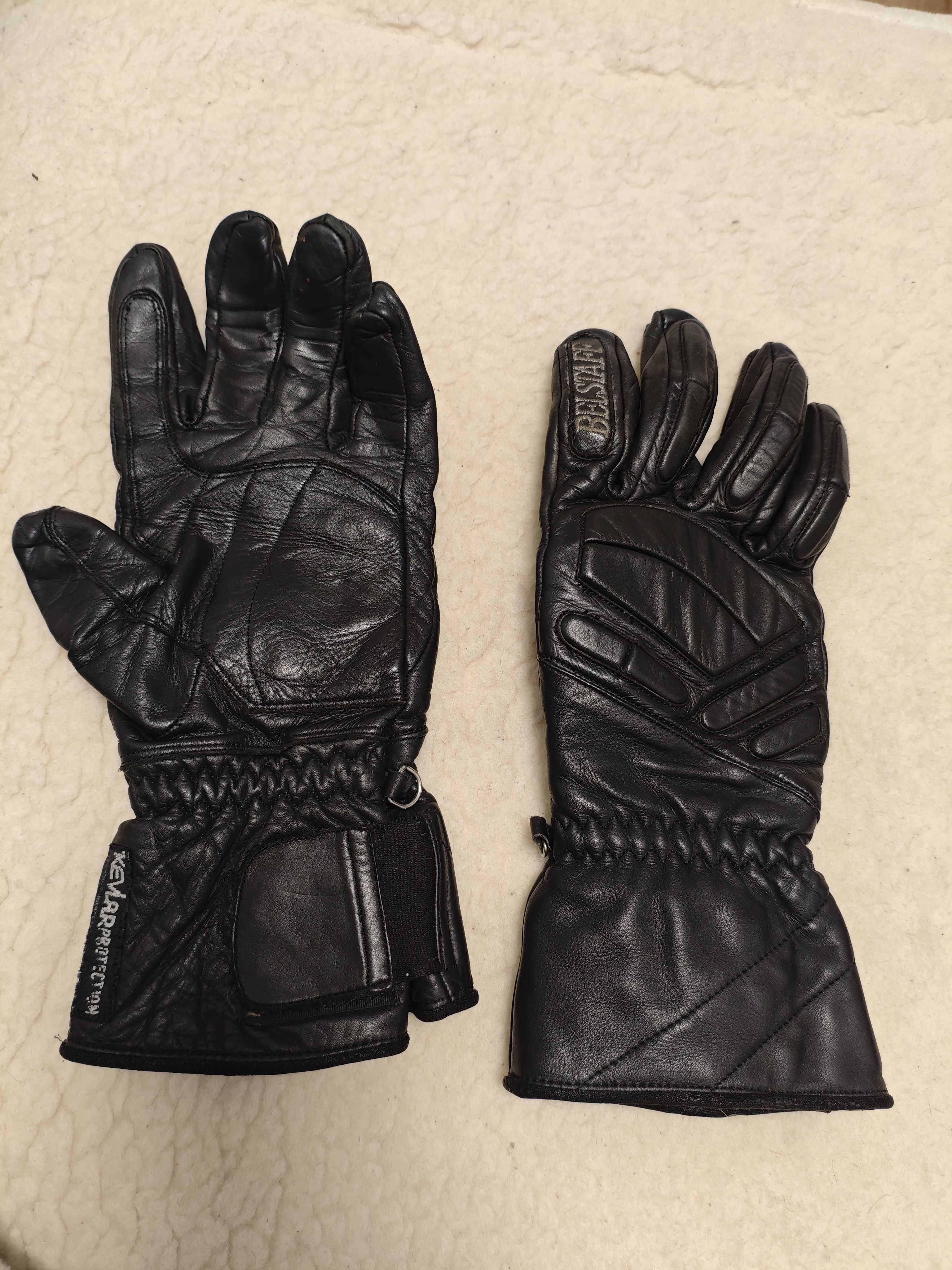 Belstaff р L шкіряні чоловічі мото рукавички літні байкерські рукавиці