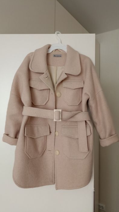 Пальто на осінь весну 128-134-140 куртка плащик сорочка