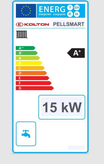 Kocioł na pellet Kołton Pell Smart 15kW 5 klasa Dotacja Samoczyszczący