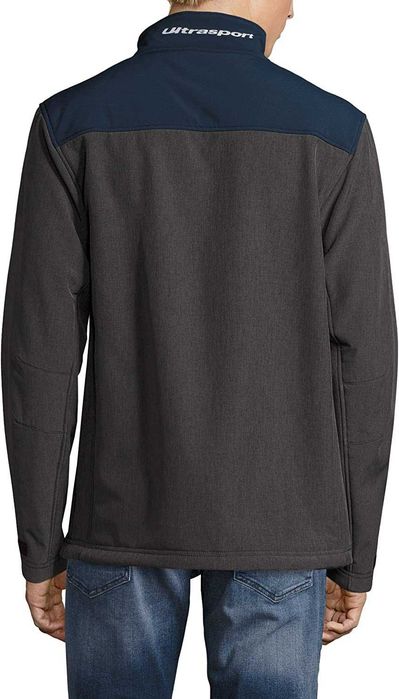 700 Męska Kurtka Wiosenna Ocieplana Softshell Przeciwdeszczowa S