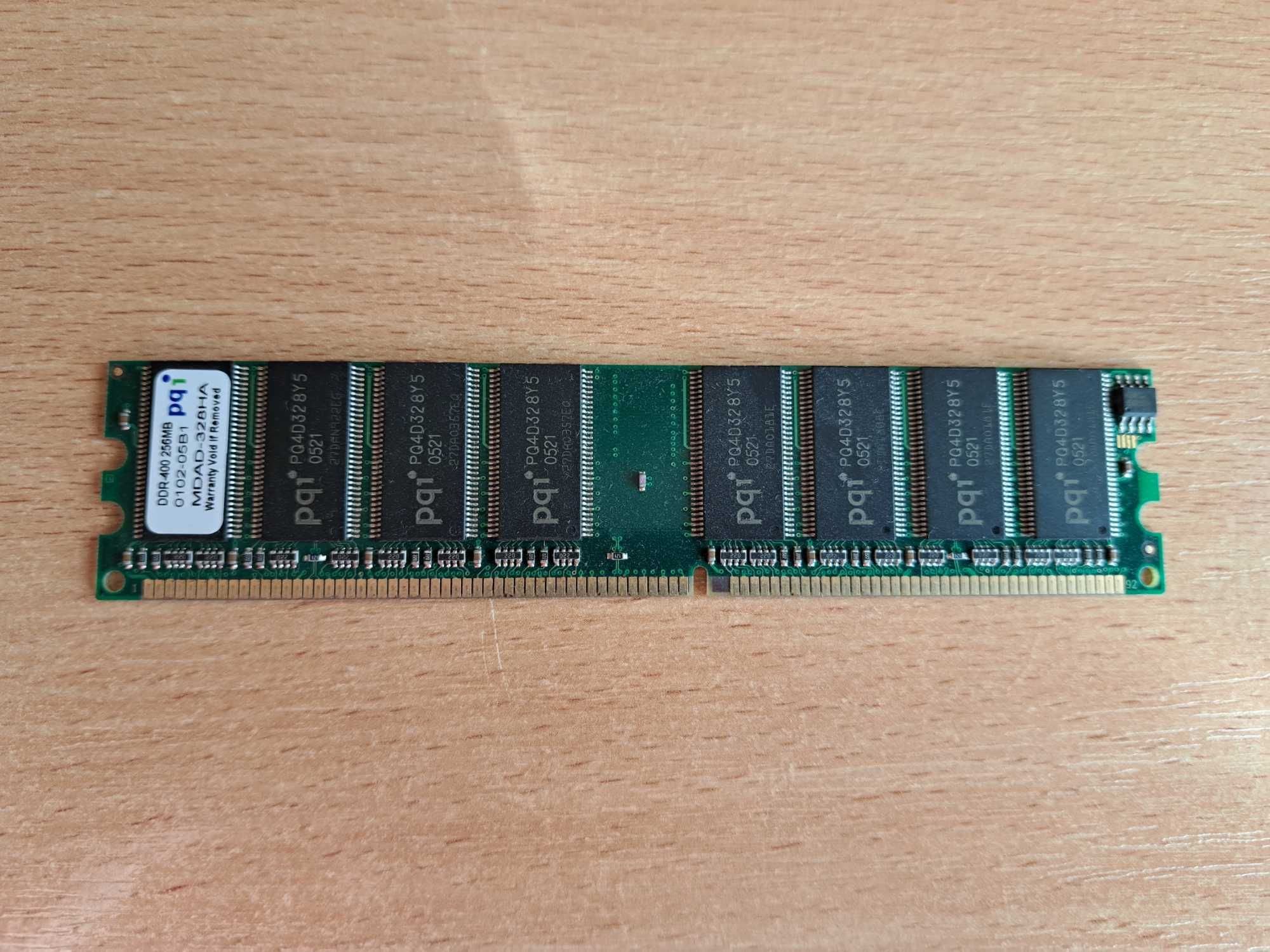 Оперативна пам'ять 256 MB PC-3200 DDR1 pqi