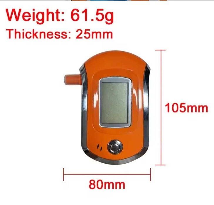 Професіональний тестер алкоголю у диханні.