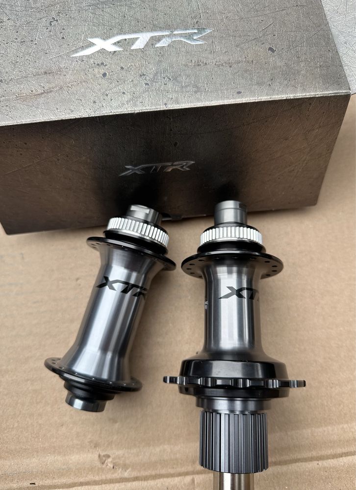 Nowe piasty Shimano XTR FH-M9111-B + HB-M9110-B 32H Boost 12s