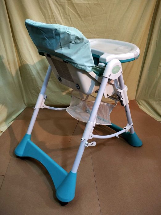 "PEPE" бірюзовий, дитячий стільчик для годування = "BABY DESIGN GROUP"