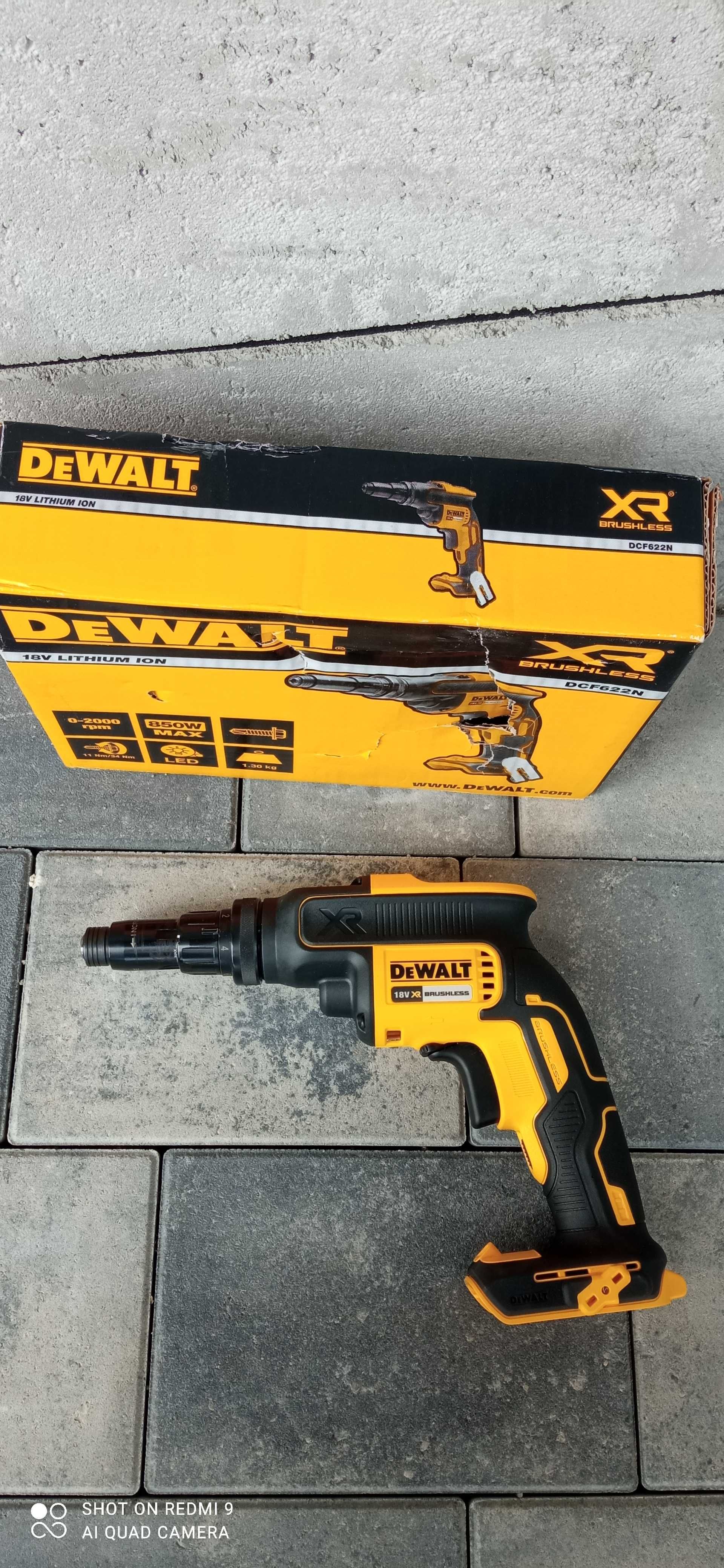 Wkrętarka DeWalt DCF622 18V 34Nm Do Wkrętów Farmerskich 2023r