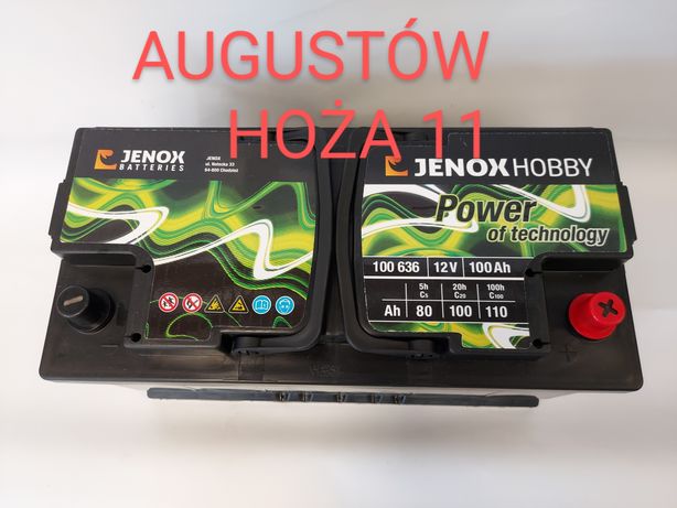 Akumulator Jenox Hobby 12V 100 AH Kamper-Łódka