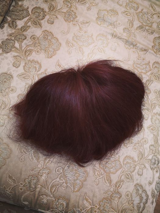 Натуральный волос 120гр шиньон хвост