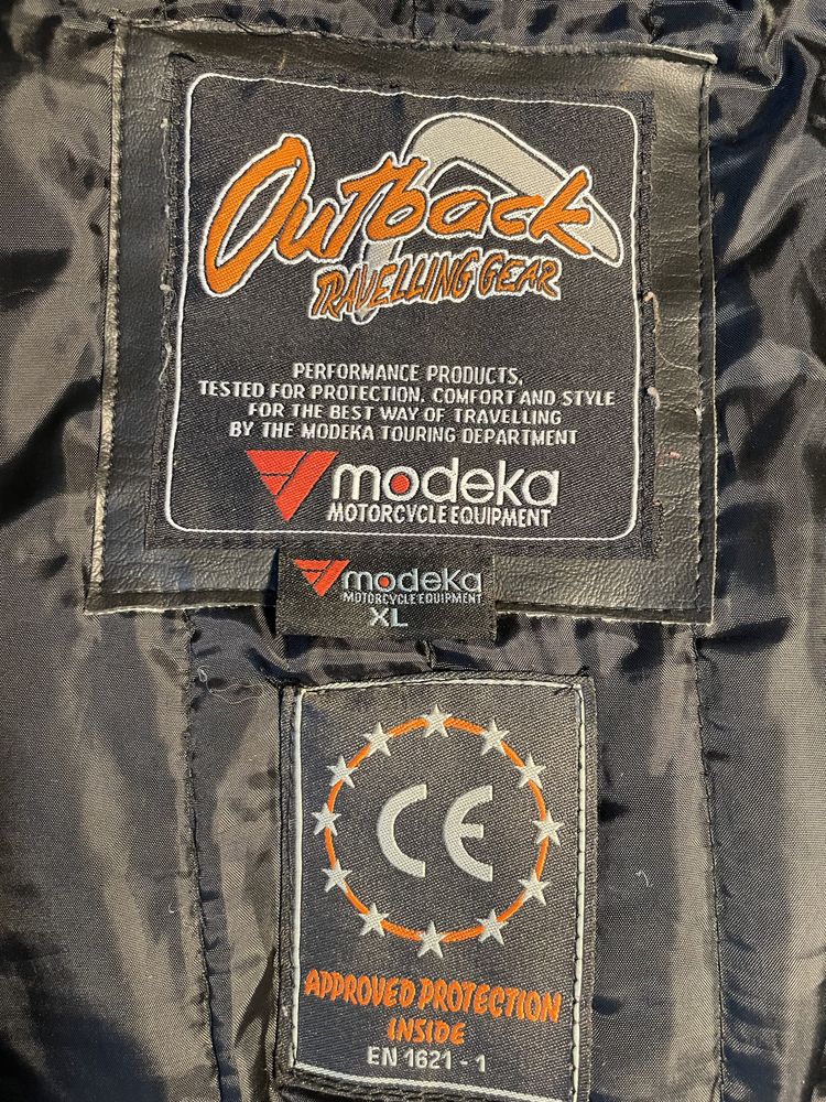 Kurtka motocyklowa letnia Modeka Outback Travelling Gear XL