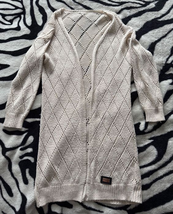 Ażurowy Kardigan/sweter