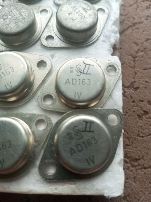 Транзистор Siemens AD163 (оригинал и рабочие 100 %)