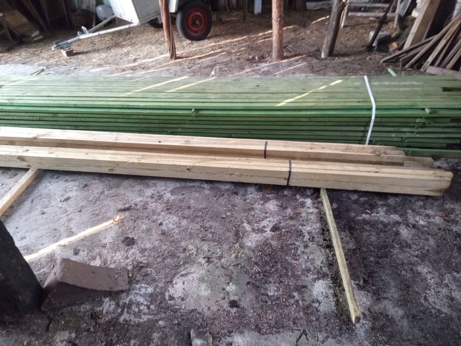 Sprzedam łaty - 68mb. Kontrlaty ok.550mb.