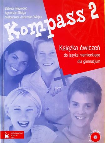 NOWA! książka ćwiczeń Kompass 2 do nauki jęz. niemieckiego z płytą CD