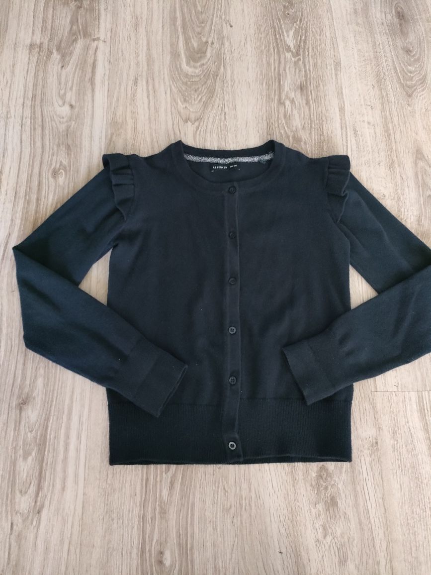 Granatowy sweterek Reserved r. 140