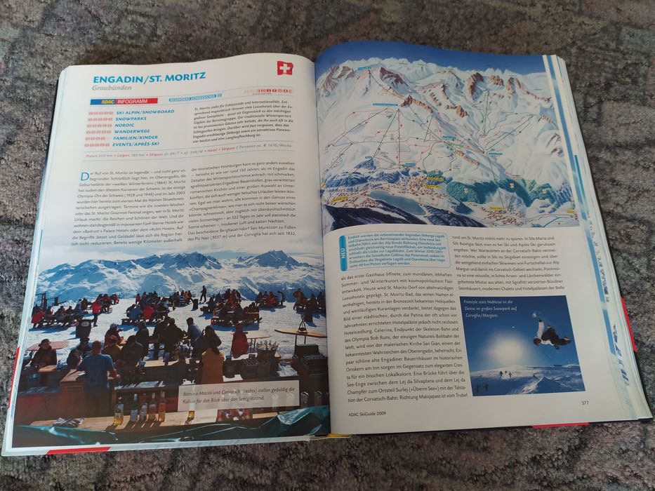 ADAC wielki Ski Atlas, alpejskie tereny narciarskie