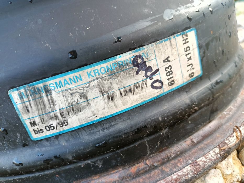 Felgi Stalowe Opel Omega/Astra 15 6,5J