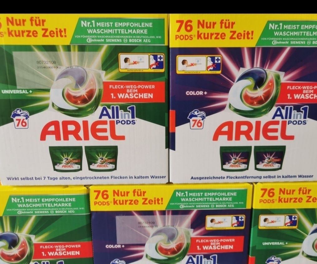 Kapsułki Ariel kolor/uniwersalne