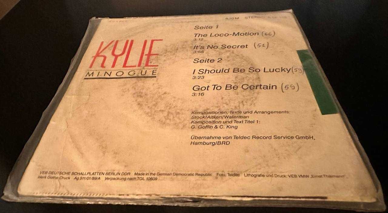 Kylie Minogue  Kylie Vinyl, 7"