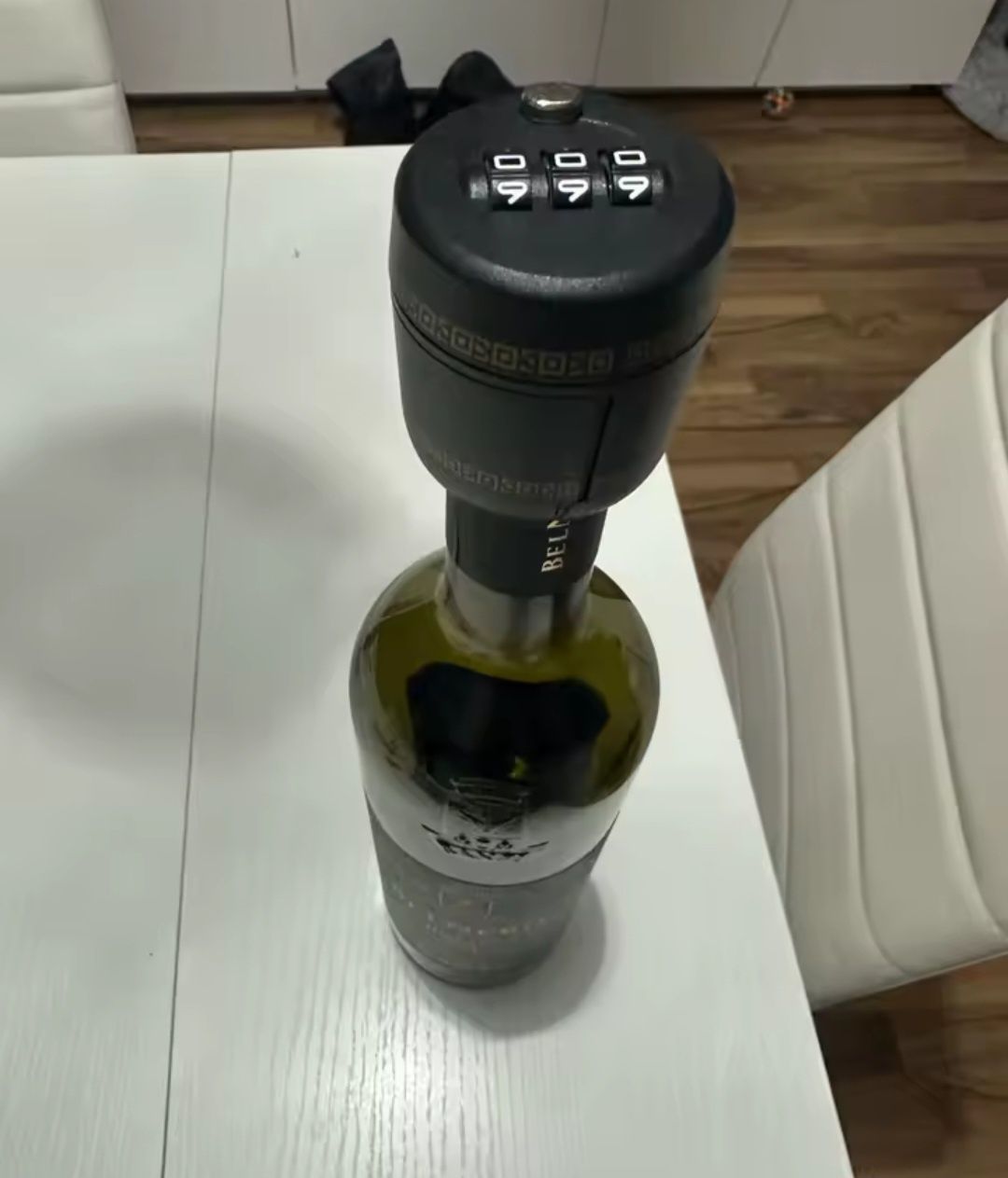 Код для пляшки,бутилки сейф