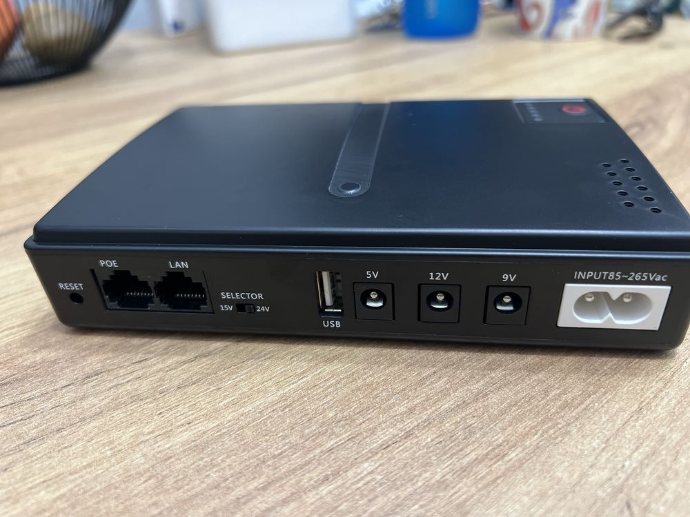 ДБЖ (UPS) Аварійне джерело живлення для WiFi маршрутизаторa