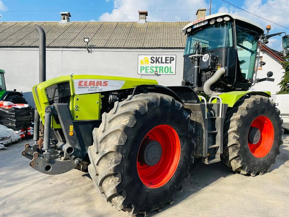 Claas 3800 TRAC VC  CLAAS XERION 3800 TRAC VC! Obrotowa kabina! 380KM!! 2010 rok,3300,4000
