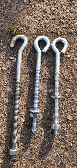 Wyprzedaż garażowa szekle haki dwustronne nowe