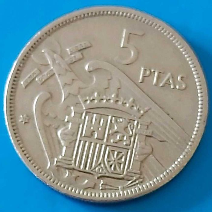 5 Pesetas de 1957*72 Francisco Franco