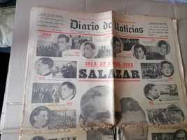 Dr. OLIVEIRA SALAZAR -25 Anos Ao Serviço da Nação 1953 Diário Notícias