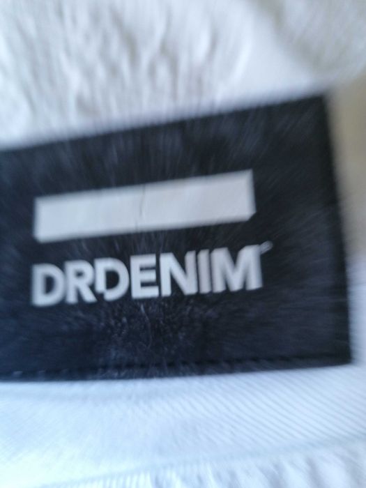 Białe jeansy Dr, Denim XL