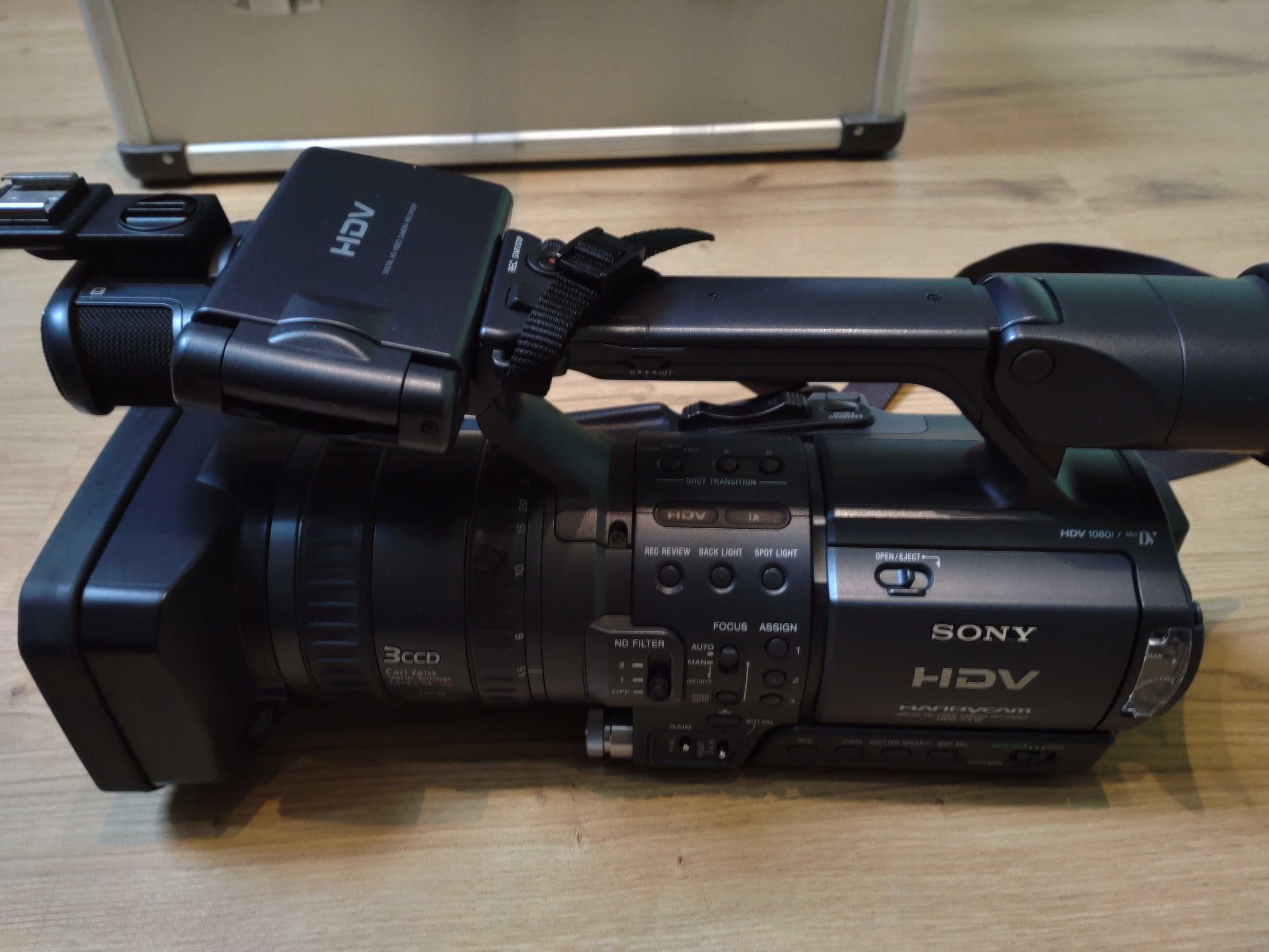 Kamera Sony HDR-FX1E + Walizka i Kasety