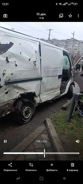 Продам Рено мастер 2 после прилёта. Передняя часть двигатель коробка р