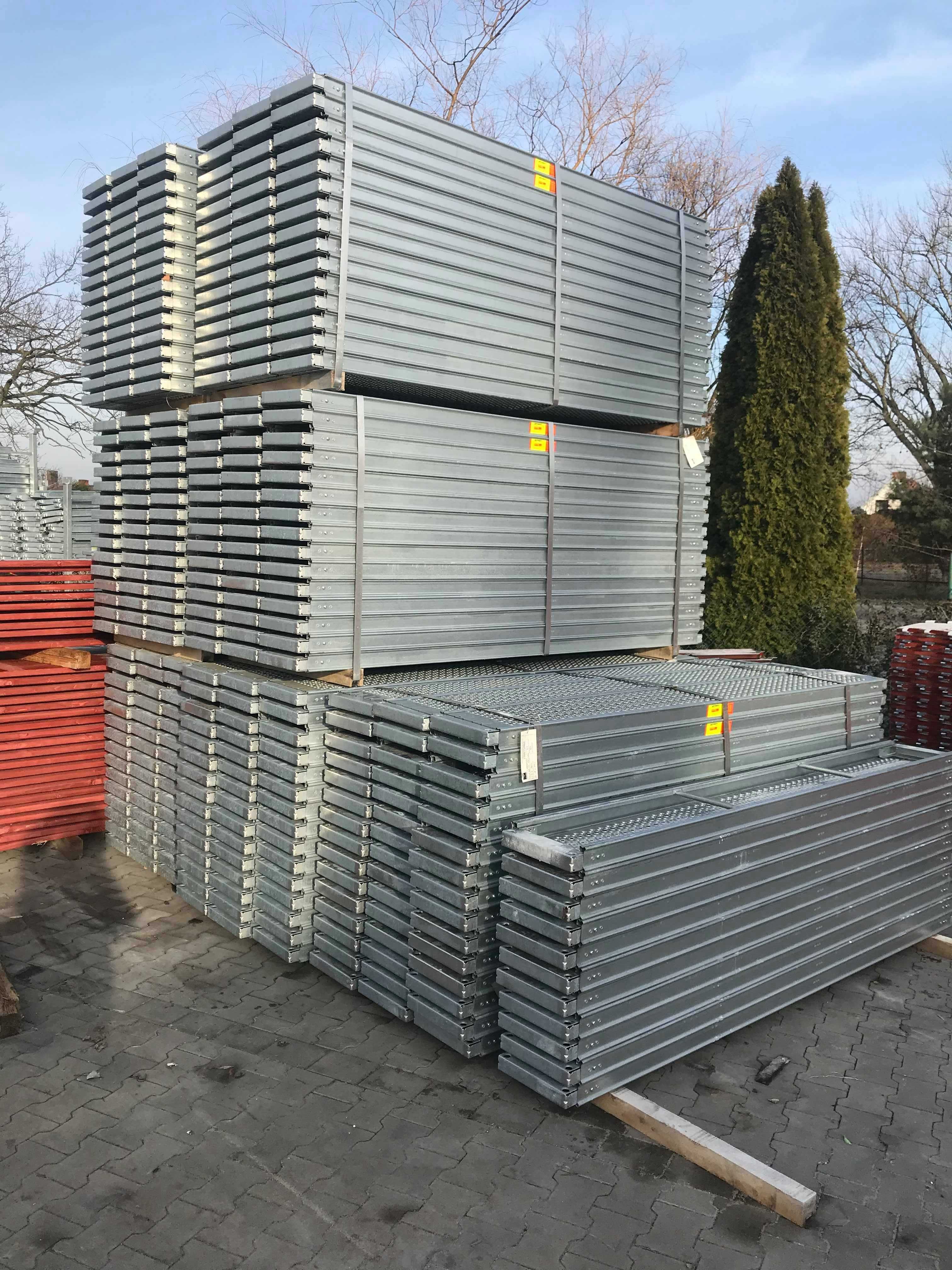 NOWE rusztowanie typ PLETTAC na ścianę szczytową ~ 90m2 ~TANIO