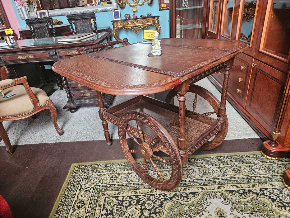 Carrinho bar em madeira - óptimo estado